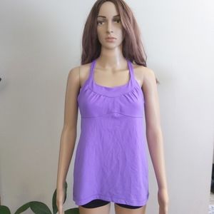 Lululemon lilac purple tank top halter